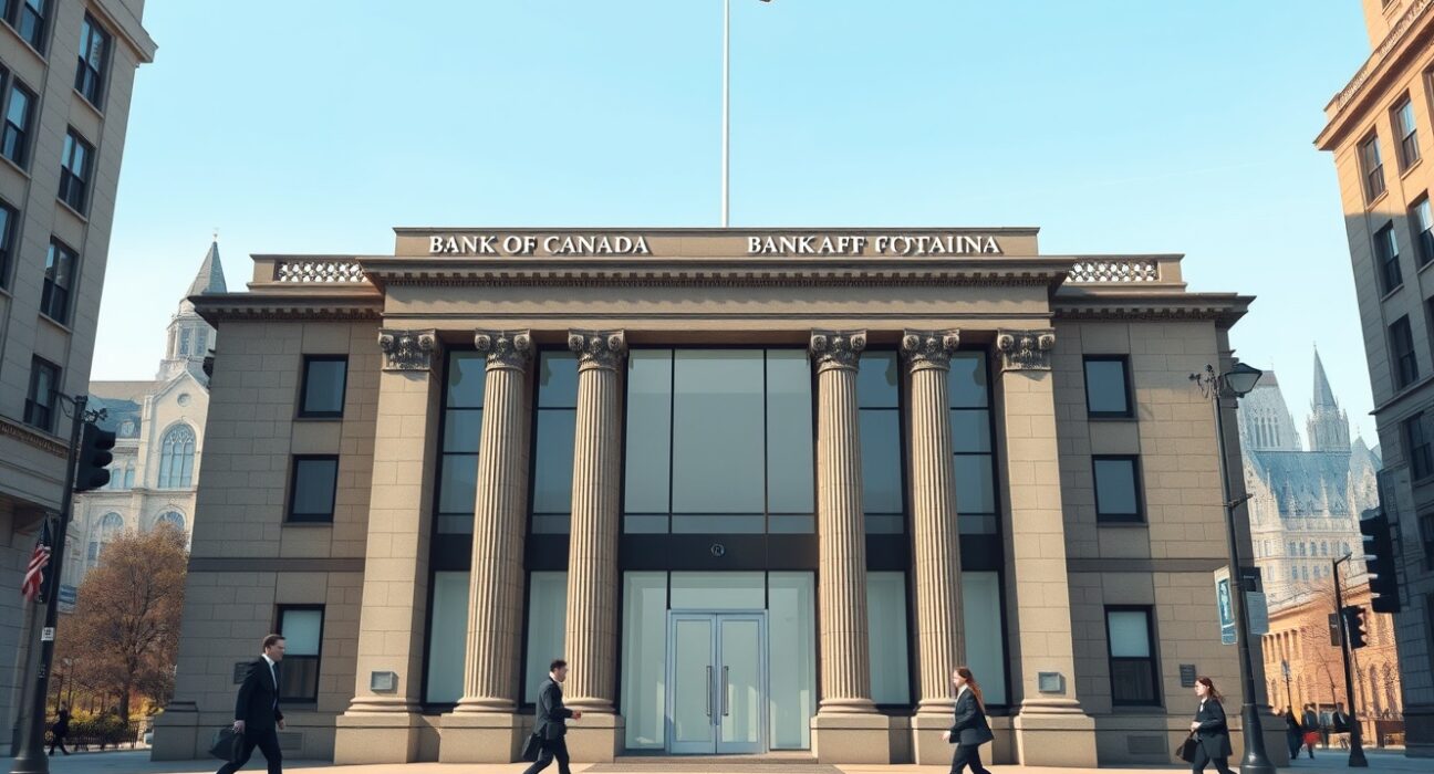 Bank of Canada headquarters representing monetary policy and interest rate decisions