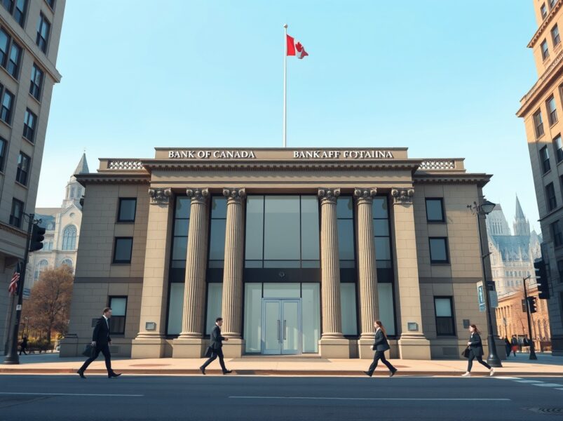 بنك كندا يواجه فترة تثبيت حرجة ممتدة لأسعار الفائدة – تحليل TD Securities