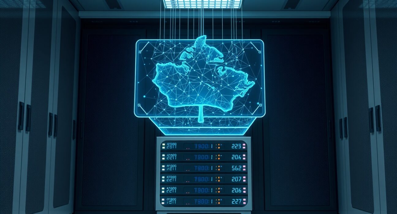 Bank of Canada's Project Samara tokenized government bond represented as a digital financial instrument.