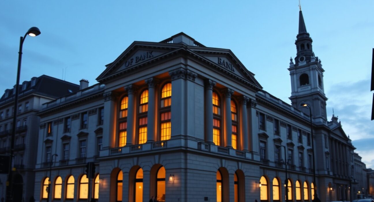 Bank of England building analysis of monetary policy during energy crisis