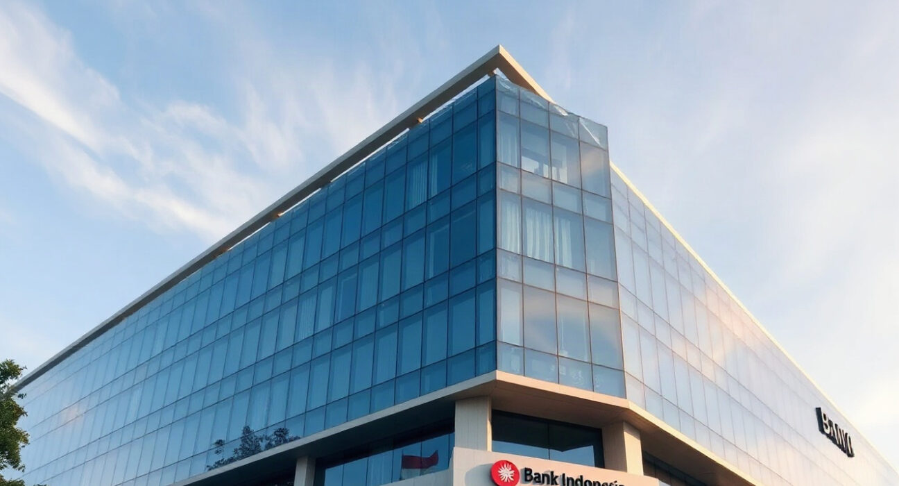 Bank Indonesia headquarters in Jakarta, symbolizing the central bank's monetary policy stance.