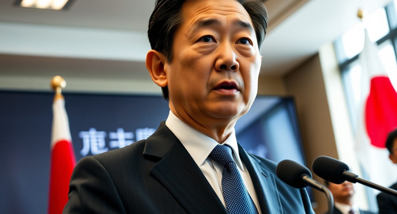 Deputy Chief Cabinet Secretary Seiji Kihara emphasizes Bank of Japan's monetary policy independence during Tokyo press briefing.