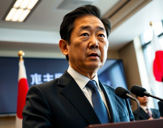 Deputy Chief Cabinet Secretary Seiji Kihara emphasizes Bank of Japan's monetary policy independence during Tokyo press briefing.