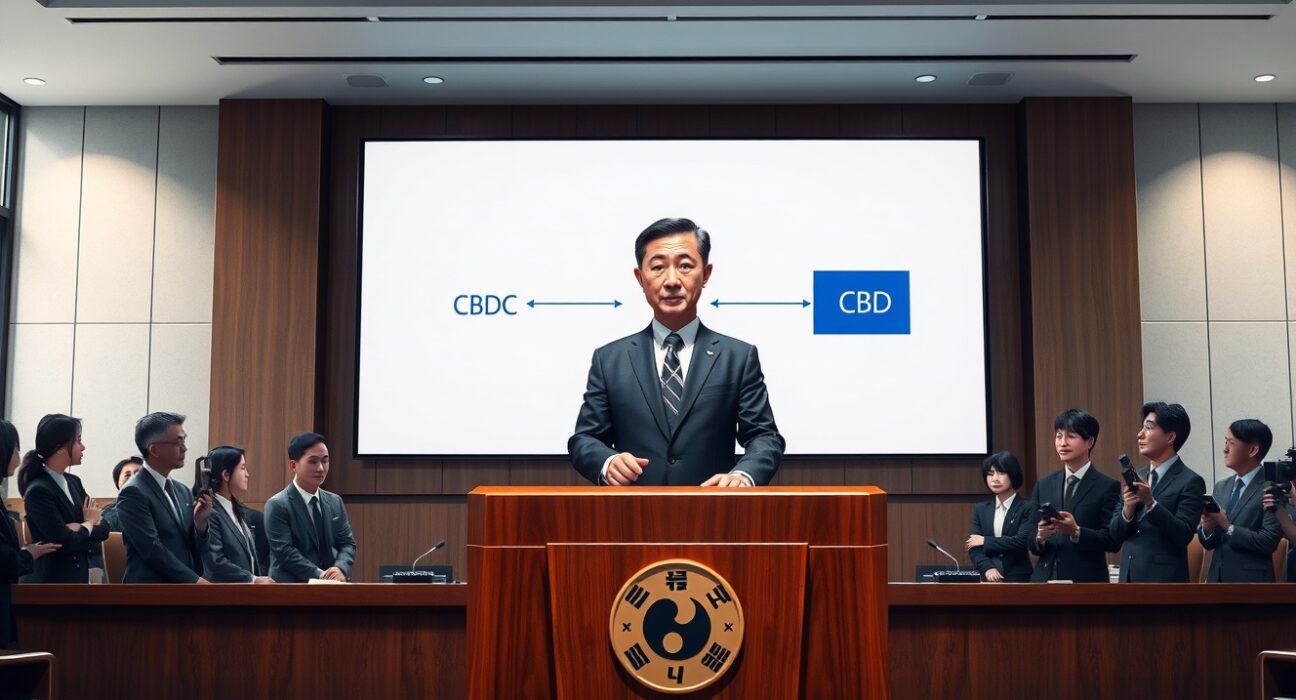 New Bank of Korea Governor Shin Hyun-song announces CBDC strategy in his inaugural address, highlighting digital currency innovation.