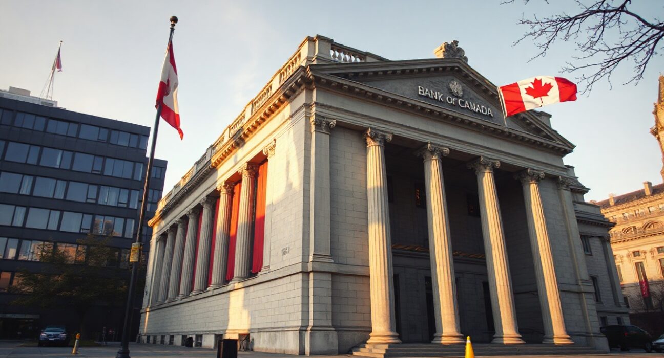 Bank of Canada building in Ottawa, symbolizing monetary policy direction.