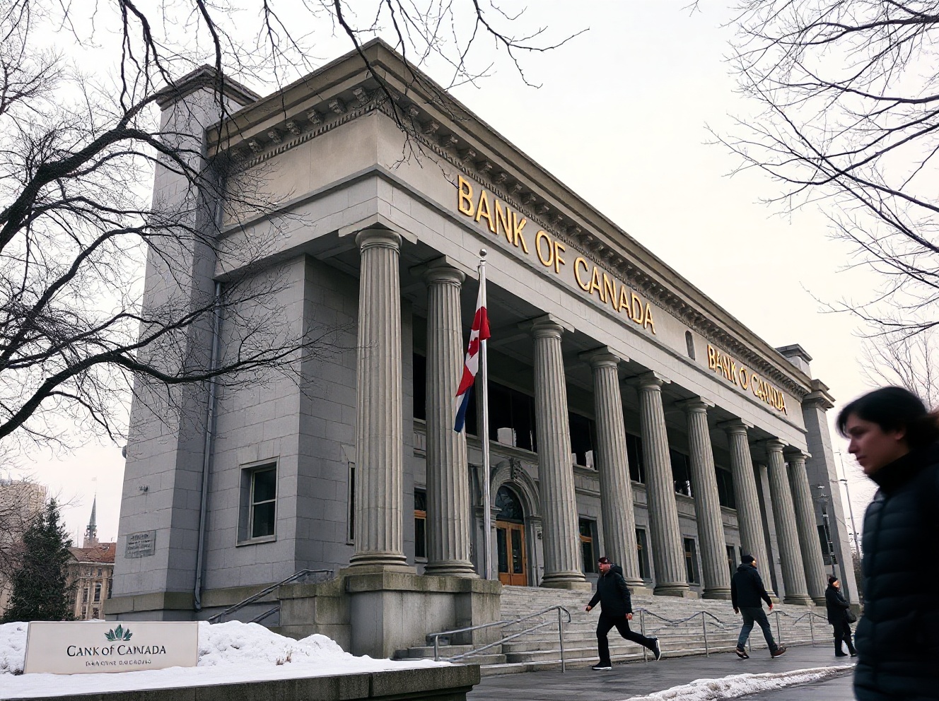 Bank of Canada Expected to Hold Rate Steady as Inflation Persists and Economy Stalls
