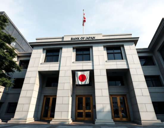 Bank of Japan headquarters in Tokyo, symbolizing upcoming monetary policy decision
