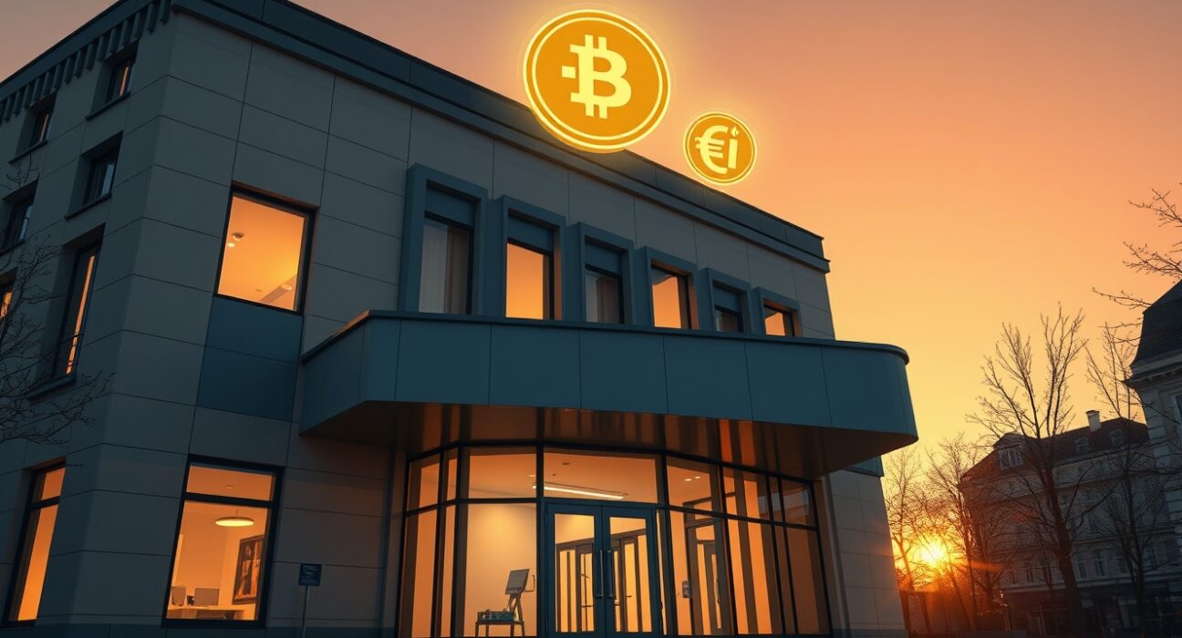 Banking Circle stablecoin market entry in Luxembourg with USDC and EURI symbols