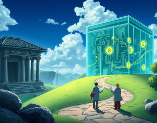 Traditional and digital banks facing each other as regulators consider crypto company charters.