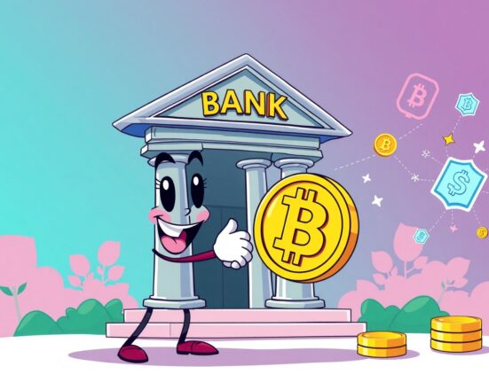 Banks hold cryptocurrency for blockchain transaction fees in regulatory approval scene