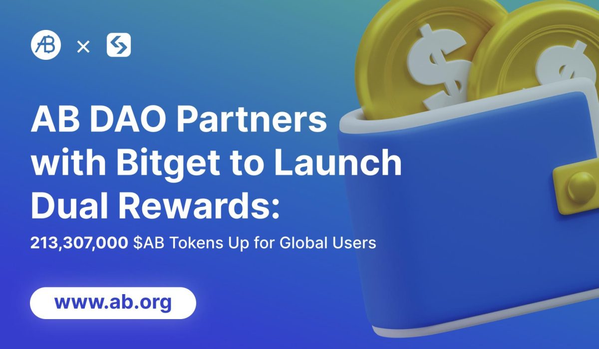 AB DAO and Bitget Launch Dual Reward Campaign, Distributing $2.6M Worth of $AB Globally