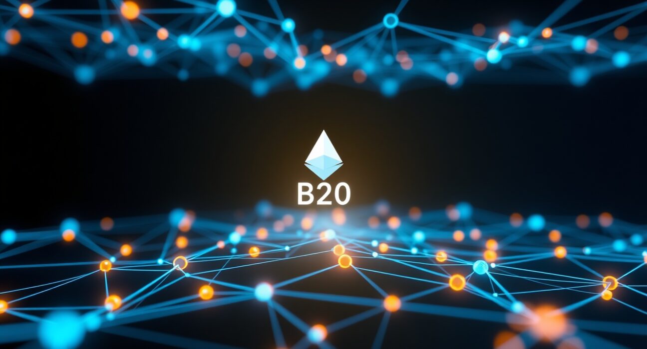 Visualization of Base Layer 2 network with B20 token standard activation
