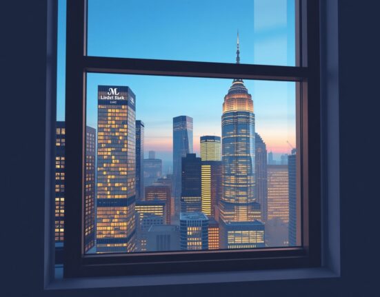 Financial district skyline representing US banking sector and Basel III regulatory analysis