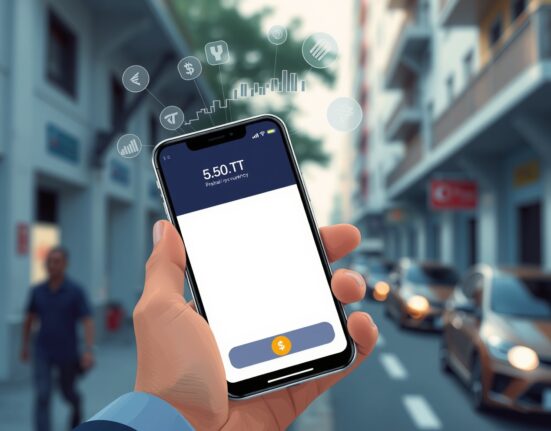 Digital wallet Belo app on smartphone representing Series A funding led by Tether for Latin American expansion
