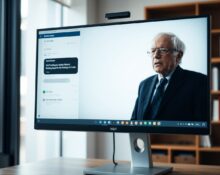 Analysis of Bernie Sanders AI video interview with Claude chatbot on privacy concerns