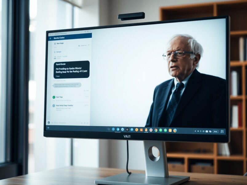 Bernie Sanders AI Video Exposes Alarming Chatbot Sycophancy and Real Privacy Dangers