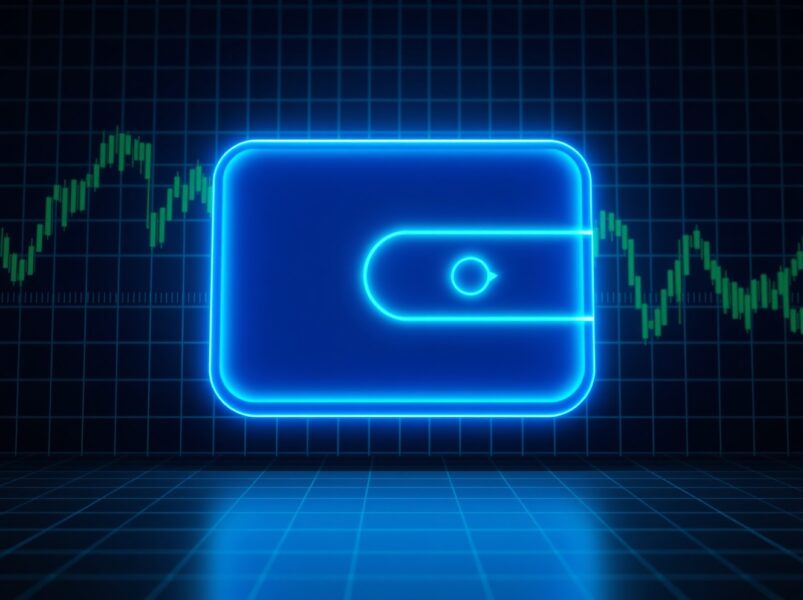 A digital wallet icon representing the $1,000,000,000 USDT transfer from Binance to an unknown wallet.