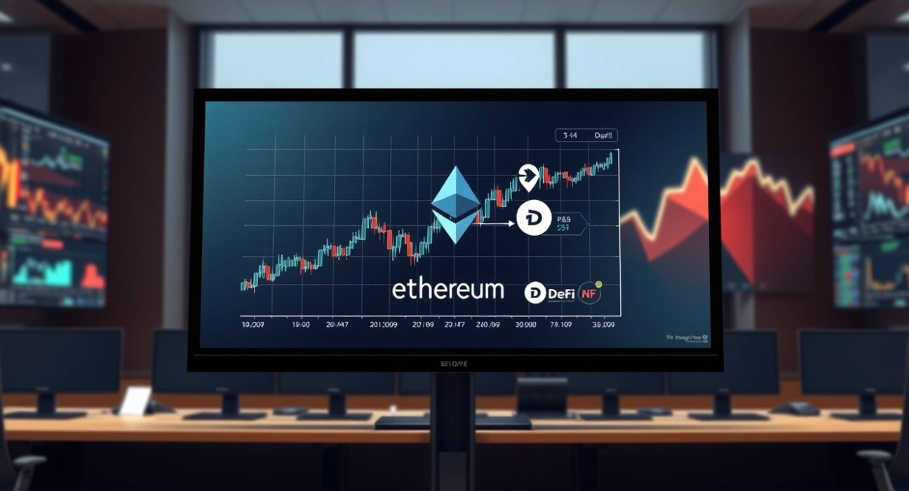 Ethereum and DeFi projects lead Binance's 2025 spot listings on a professional trading screen.