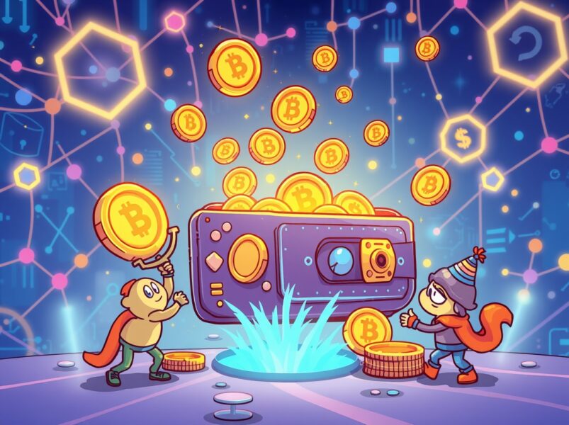 Binance Alpha platform showcasing early-stage cryptocurrency trading with GAIX integration