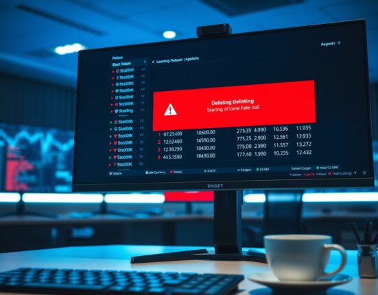 Binance Alpha exchange interface showing delisting alert for multiple cryptocurrencies