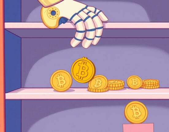 Binance Alpha delists tokens in organized cryptocurrency exchange management illustration