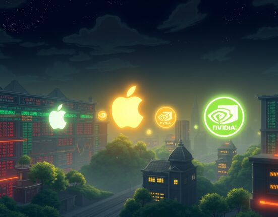 Binance Alpha platform integrating Ondo stock tokens for Apple and Nvidia fractional ownership.