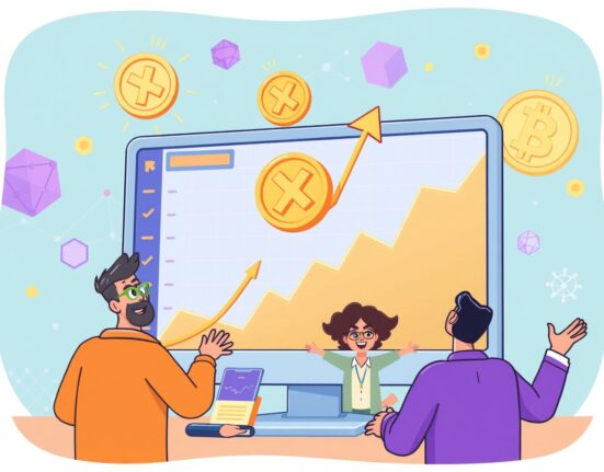 A cartoon illustration showing the exciting listing of XNAP on Binance Alpha, symbolizing new opportunities in early-stage crypto trading.