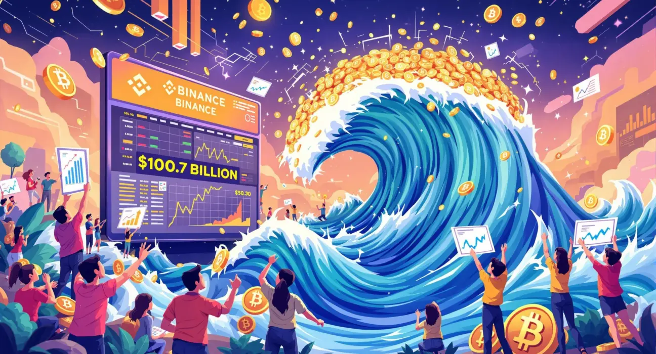 Explosive Binance Altcoin Futures Volume Soars Past $100 Billion Mark