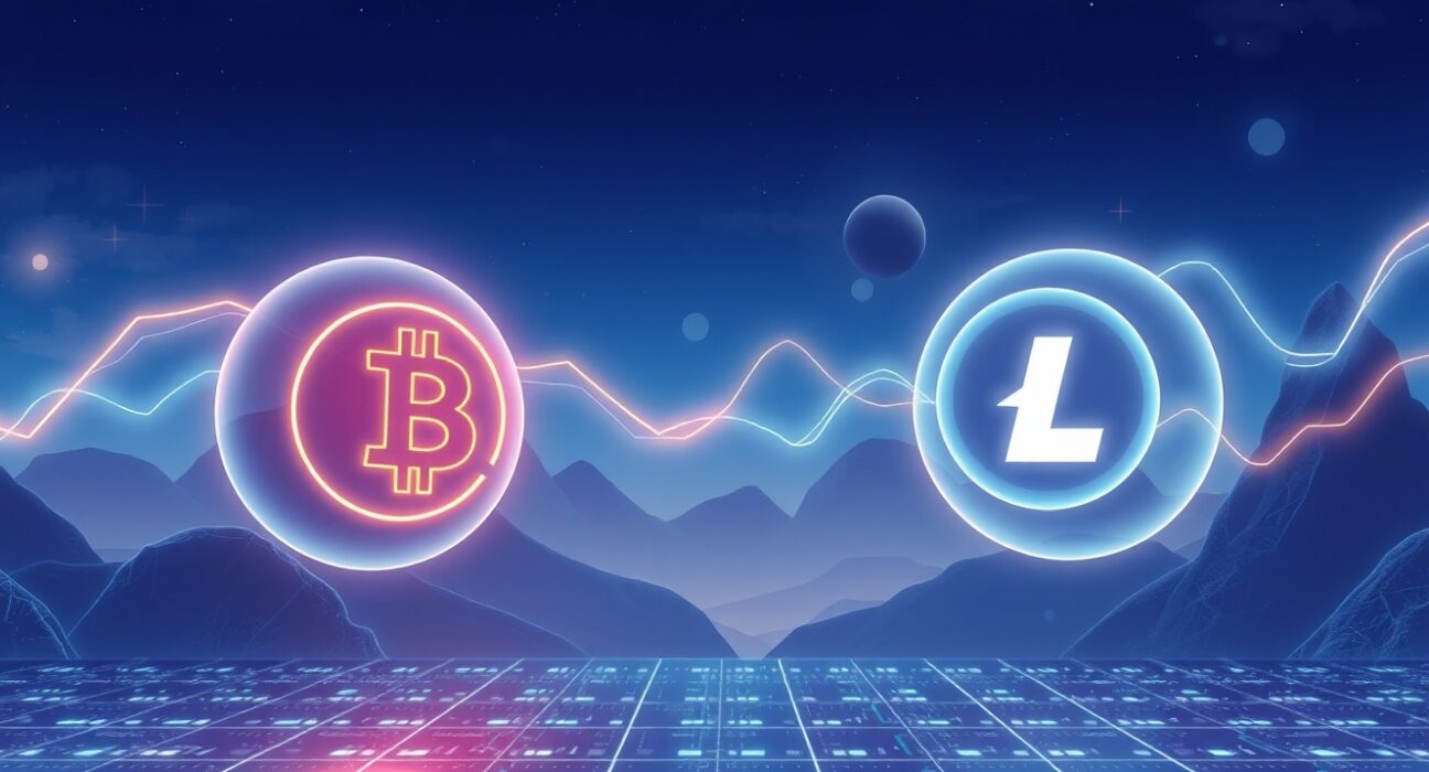 Binance exchange listing new BTC/U and LTC/USD1 spot trading pairs for enhanced cryptocurrency market liquidity.