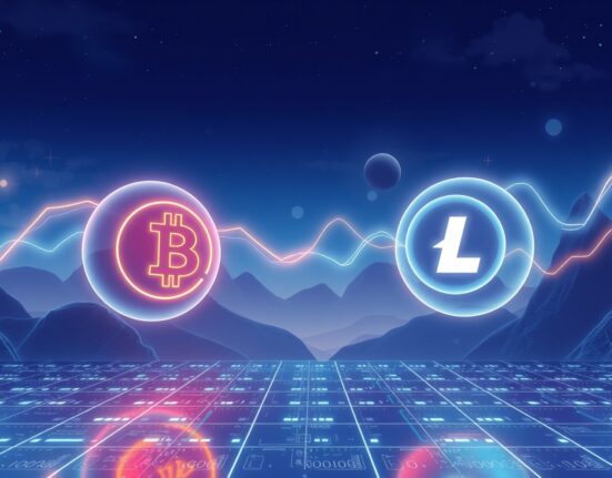 Binance exchange listing new BTC/U and LTC/USD1 spot trading pairs for enhanced cryptocurrency market liquidity.