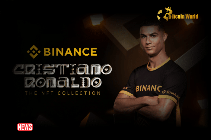Cristiano Ronaldo Unveils NFT Collection With Binance Capturing Career Highlights