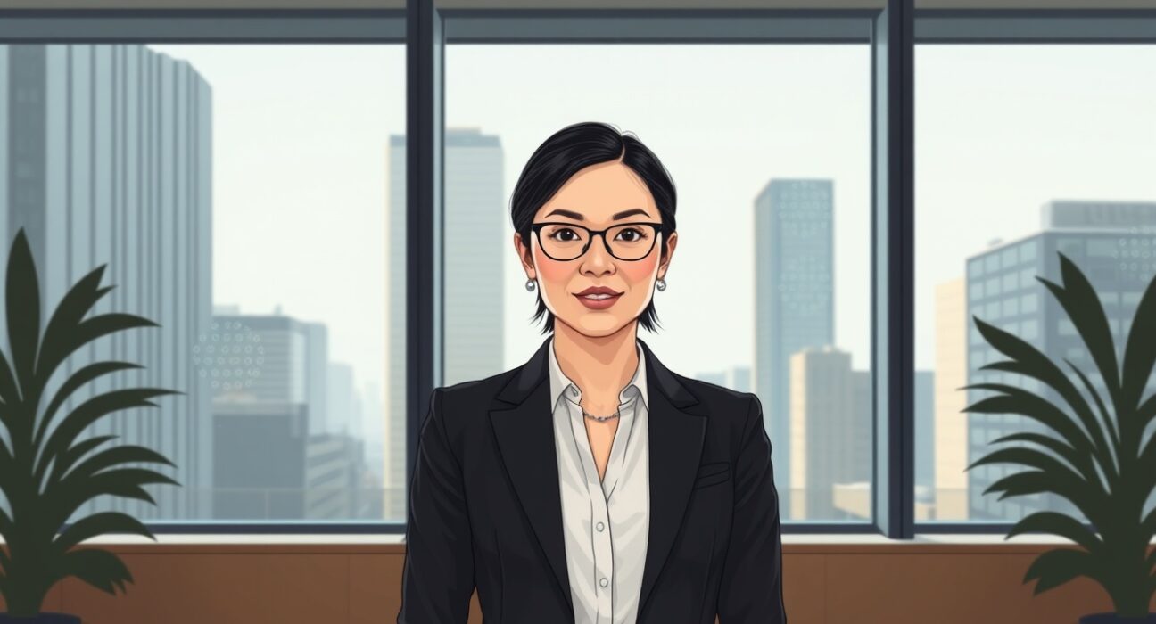 Binance co-CEO He Yi discusses traditional finance and cryptocurrency convergence as mutual solutions in financial technology.