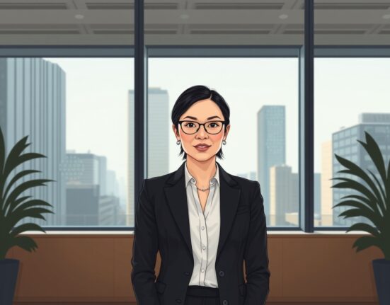 Binance co-CEO He Yi discusses traditional finance and cryptocurrency convergence as mutual solutions in financial technology.