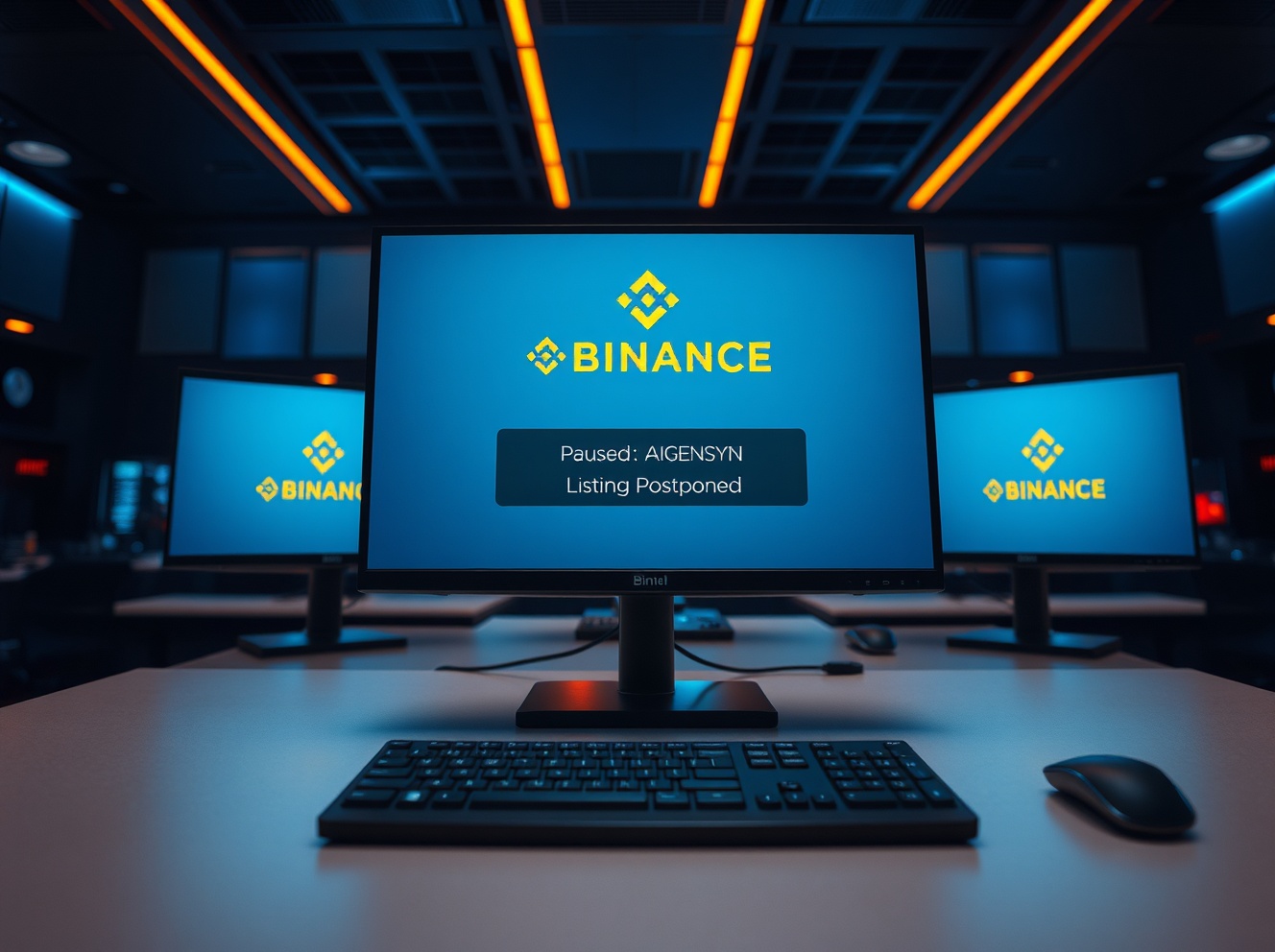 Binance Delays AIGENSYN Spot Listing Hours Before Scheduled Launch