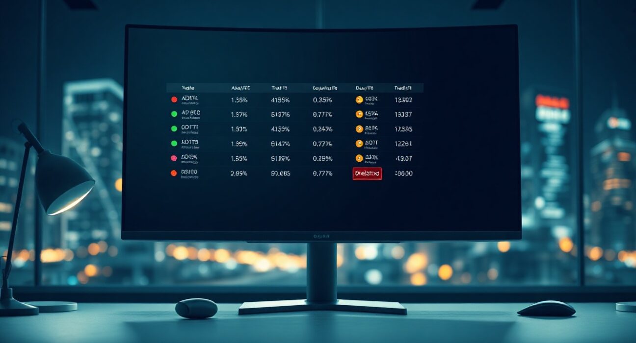Cryptocurrency trading screen showing delisting notification for ADX/BTC and DOT/BNB pairs