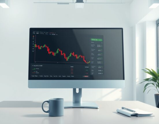 Binance exchange interface showing the delisting of BONK and ME trading pairs in a professional office setting.