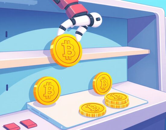 Binance delisting process showing cryptocurrency tokens being removed from trading platform