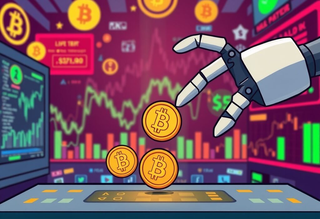 An illustration of a digital platform signifying a Binance delisting, showing trading pairs being removed to highlight market adjustments.