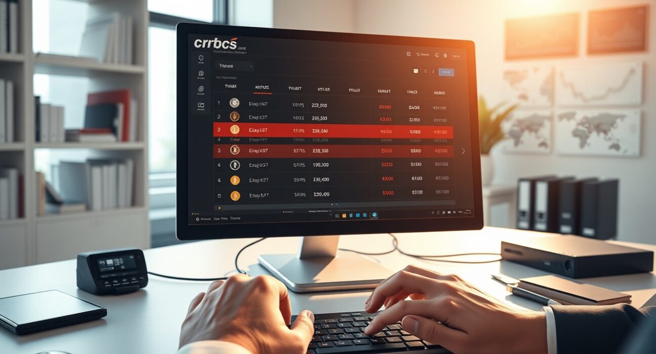 Binance cryptocurrency exchange dashboard showing six tokens marked for delisting in April 2025