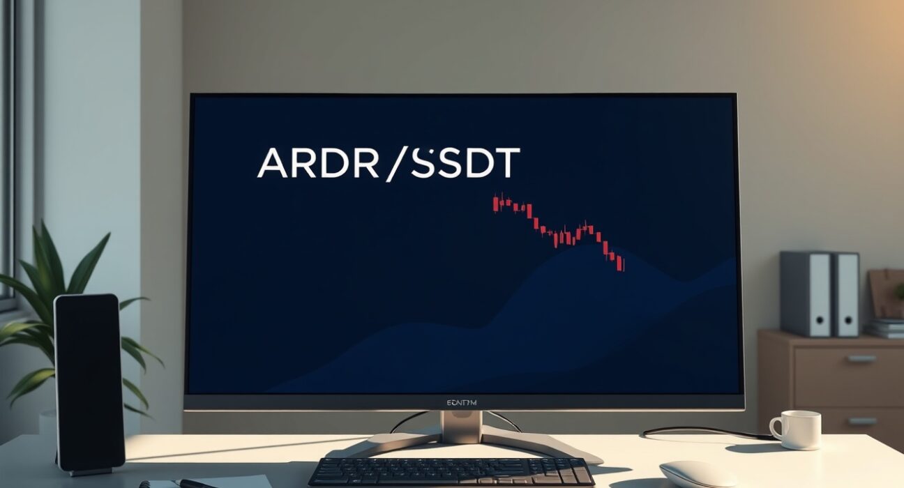 Breaking news on Binance exchange delisting the ARDR/USDT margin trading pair.