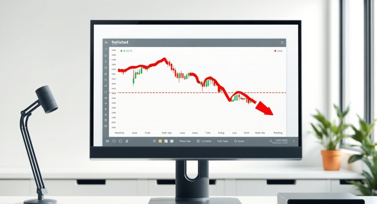 Binance trading interface showing delisting notification for cryptocurrency pairs