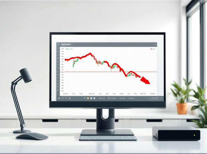 Binance trading interface showing delisting notification for cryptocurrency pairs