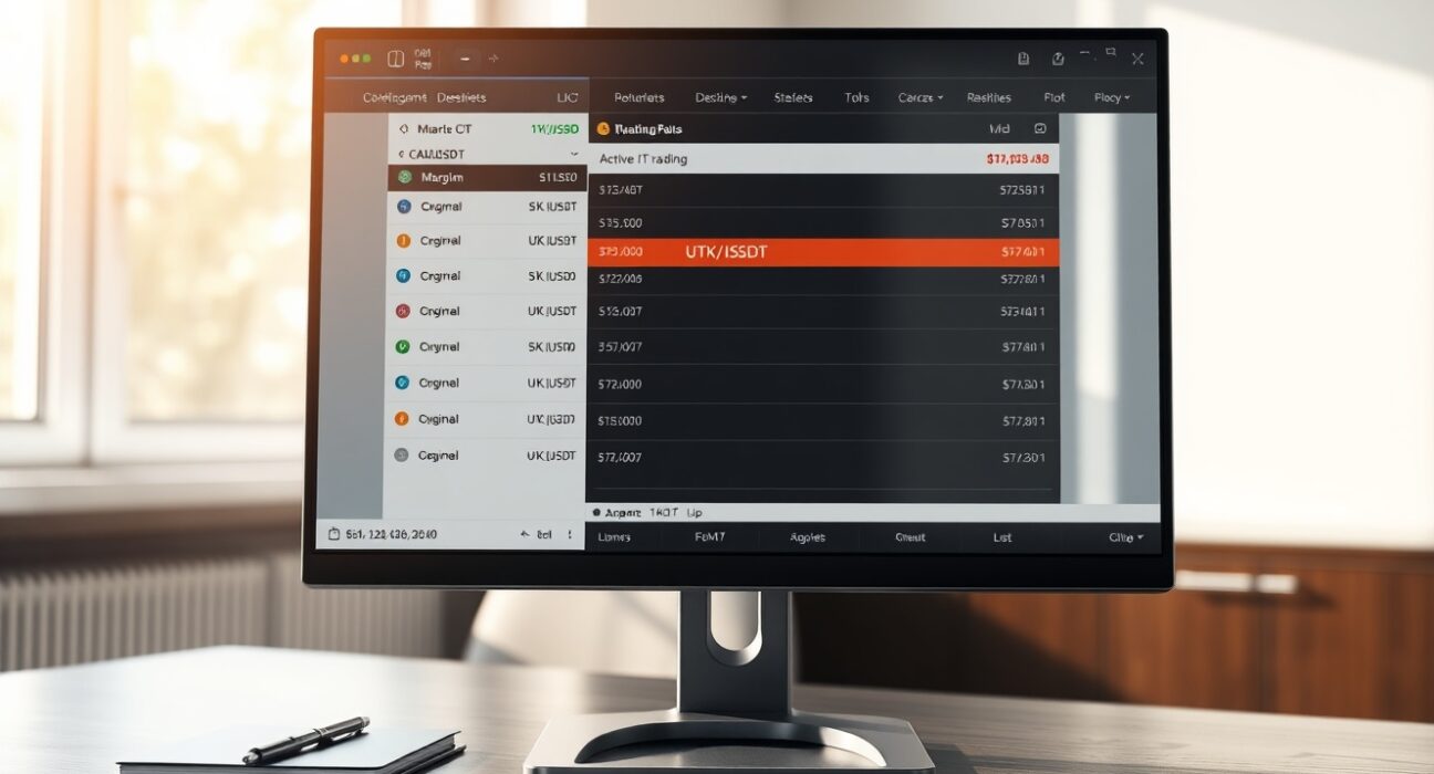 Binance exchange removing UTK/USDT margin trading pair from cryptocurrency platform interface