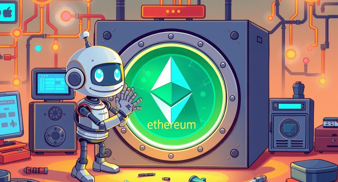 Binance ETH deposits and withdrawals maintenance illustration showing digital wallet upgrade process