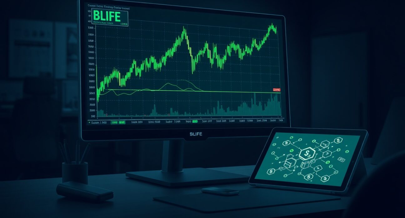 Analysis of Binance Life cryptocurrency price surge and on-chain whale wallet activity.