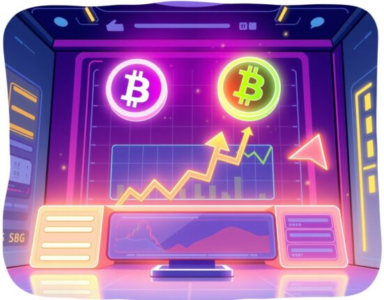 Binance margin pairs trading interface showing AT token with USDT and USDC trading options