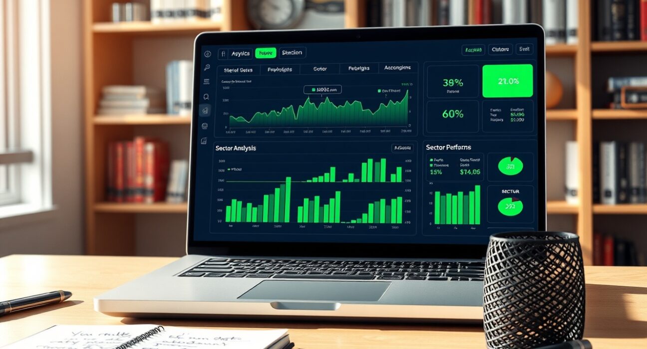 Cryptocurrency market dashboard showing rising sector performance with Binance Megadrop and Reddit Points leading gains