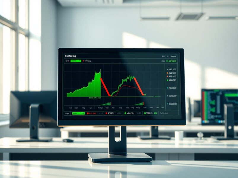 Professional cryptocurrency trading interface showing Binance exchange dashboard with new trading