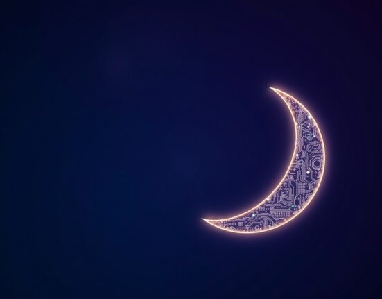 Conceptual image for Binance's Midnight token airdrop announcement, symbolizing blockchain innovation.