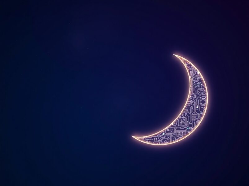 Conceptual image for Binance's Midnight token airdrop announcement, symbolizing blockchain innovation.